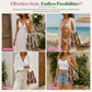 🏆👜 Limited Time Special Price ￡8.99!!✨  Boho Striped Knit Bucket Handbag for Women – Handmade Summer Beach Shoulder Bag