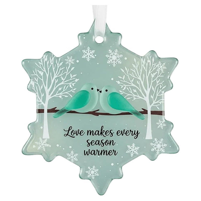 🔥Last Day: BUY 2 GET 1 FREE 💝Christmas Friendship Sea Glass Decoration✨Shaped by Nature & Crafted by Hand!