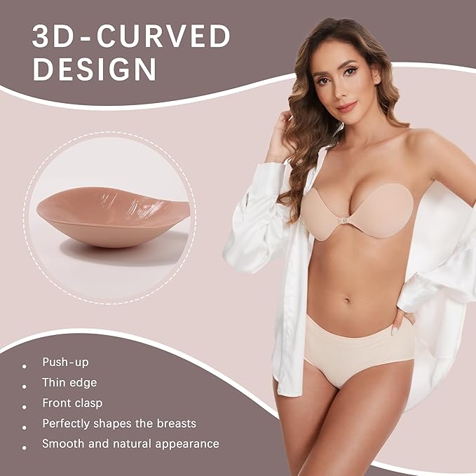 💗BUY 1 GET 1 FREE - 2 PAIRS -🎁Adhesive Push-up Bra