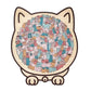 🎅Christmas Sale 49% OFF🐱135-PCS Morandi-Colored Cat Shaped Wooden Jigsaw Puzzle🎁