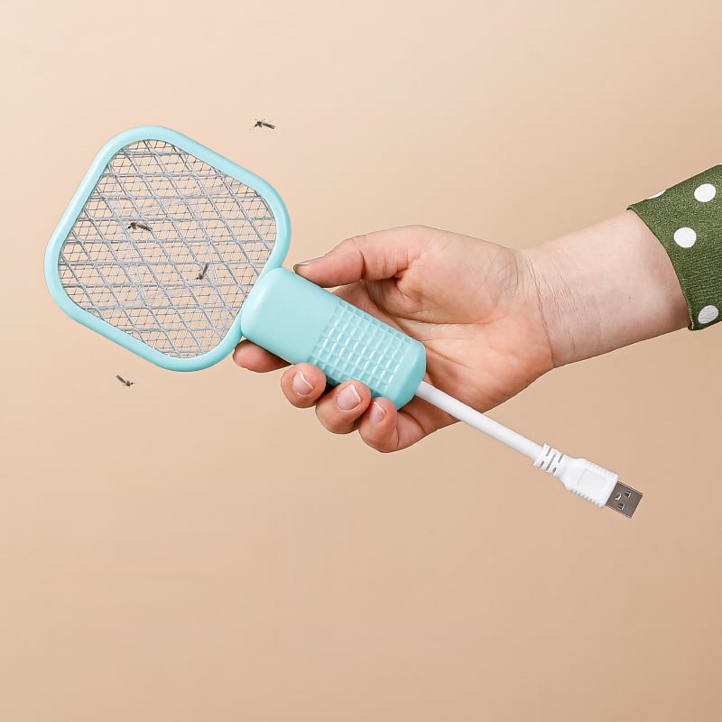 ✨2026 NEW🔥USB Mini Mosquito Swatter💥Portable Fly Killer, Insect Killer for Pest Control, Mosquito Bat for Indoor and Outdoor