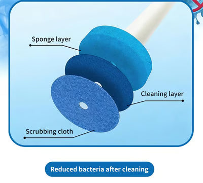 🔥LAST DAY SALE £6.99!!⚡50K+ SOLD!🚽💦Hands-Free Cleaning Gadget🧽Disposable toilet cleaning tool💦