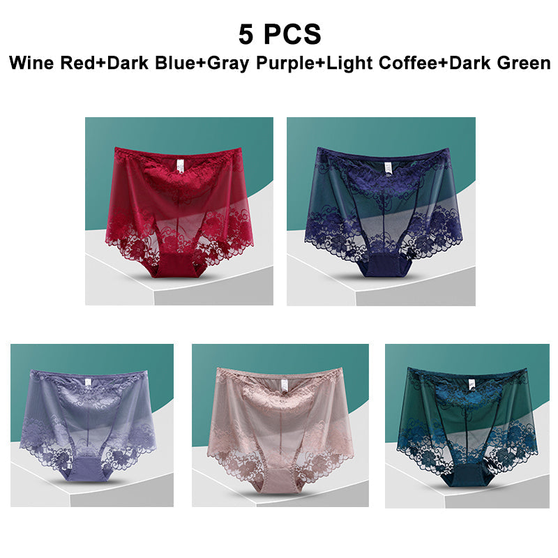 💋Ladies Silk Lace Handmade Panties😍