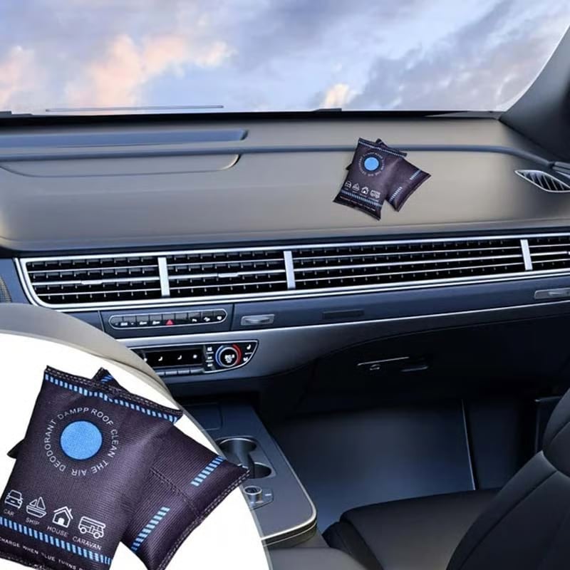 🏆 Last Day Special Price £9.99! ❄️Buy 1 Get 1 Free🎁Dehumidification Bag Desiccant|Reusable Moisture Absorber with Color-Changing Indicator