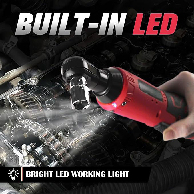 Cordless Electric Ratchet Wrench Set