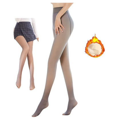 🎅Christmas discount 52%🎄Flawless Legs Fake Translucent Warm Fleece Pantyhose