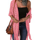 🔥Special Price:£15.99!!😍Women’s Oversized Knit Cardigan – Lightweight Crochet Tassel Kimono for Spring & Summer 🌸