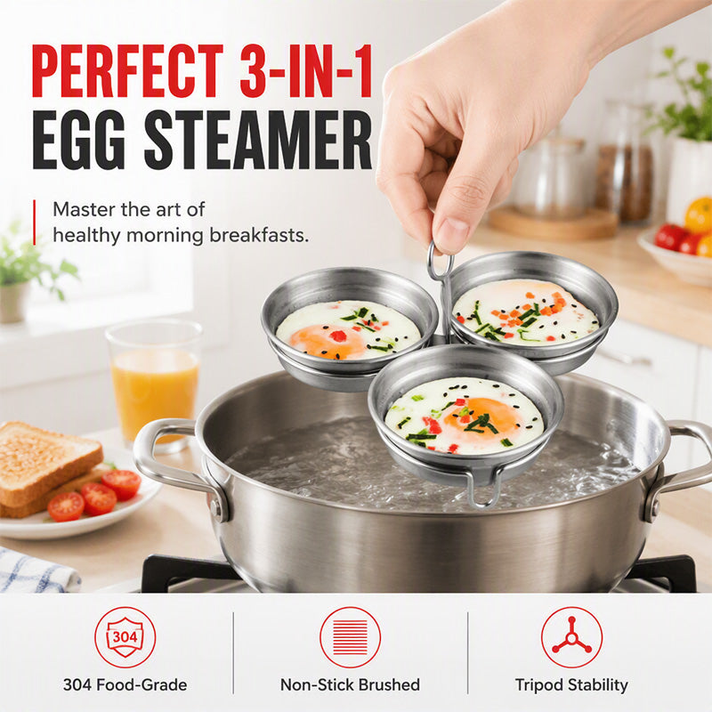 🎁🥚Hot Sale🔥304 Stainless Steel Egg Cooker
