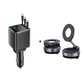 🔋📱Fast Charging 7-in-1 Retractable Fast Car Charger with Voltage Display – USB-C For Android&Lighting For APPLE