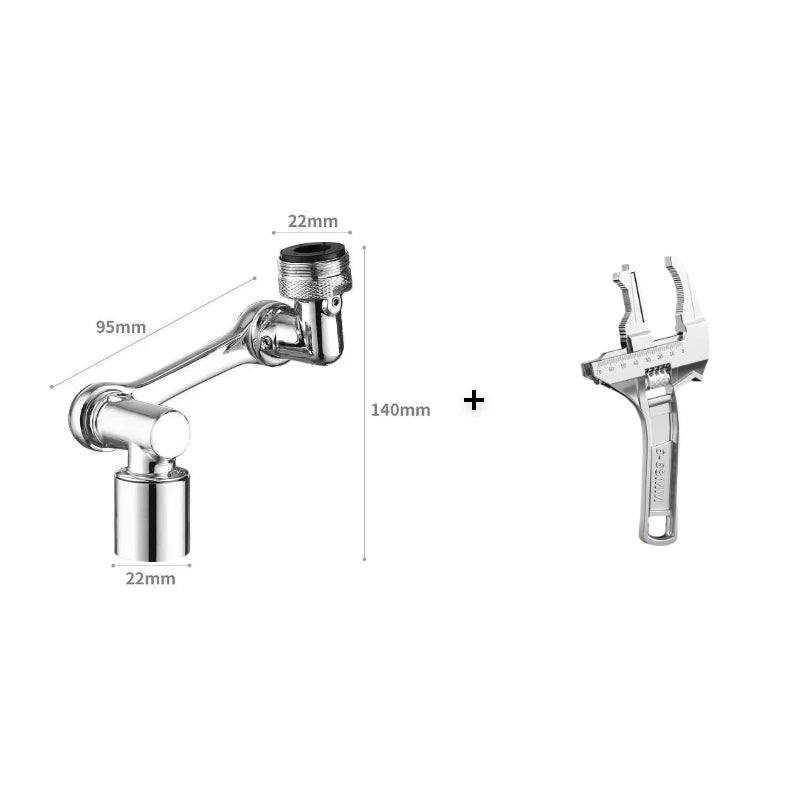 🚰 50% OFF!1080° rotating faucet extender – 2 water modes, anti-splash, fits 99% of faucets!
