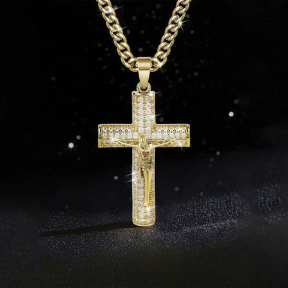 🎉HOLIDAY HAUL SALE✝️Jesus Crucifix Pendant Necklace🎁