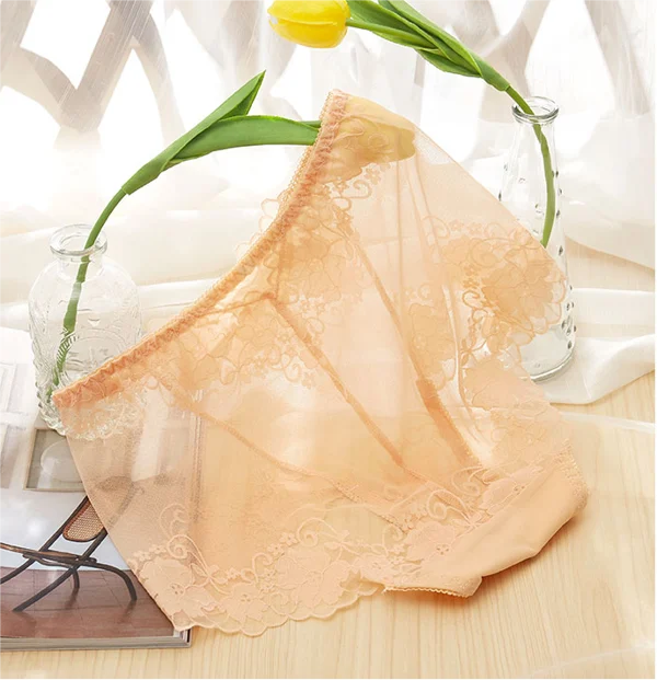 💋Ladies Silk Lace Handmade Panties😍