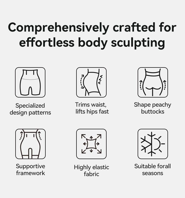 🥳2026 HOT SALE🥳⏳ 50% OFF! 💜Tummy Control Butt-Lifting Shapewear – Double‑layer compression, instant hip lift. Flaunt curves, flatten belly. Look 10 years younger! 🍑✨