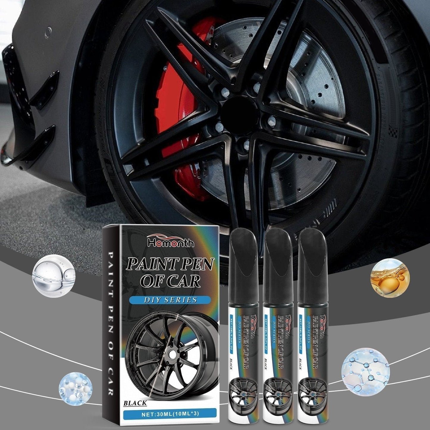 🏆 Last Day Special Price £9.77 ! 🚗 50% OFF! Magic Car Scratch Repair Pen – Fix rim scratches in minutes. Permanent, no‑drip formula. Includes clear coat. ✨🔧