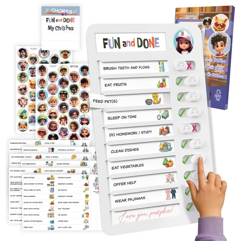 ?July big sale -49% Off?Magnetic Dry-erase Daily Routine Chart