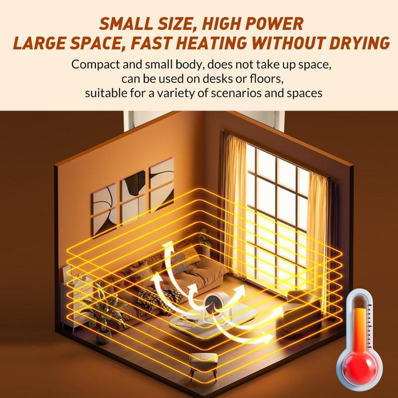 🎅LAST DAY SALE 60% OFF!!⚡50K+ SOLD!❄️2026 Portable Instant-Heat Heater – Outdoor & Desktop Mini Radiator