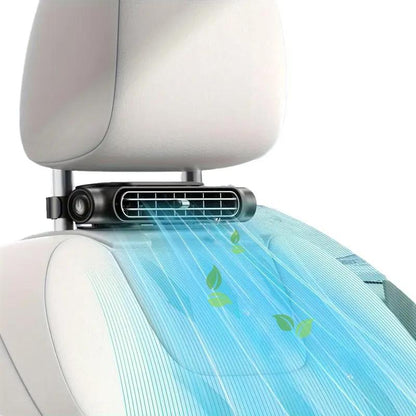 🔥HOT SALE 49% OFF🏆 Car Seat Fan 🌬️ – 3-Speed Rechargeable Clip-On Fan with 3000mAh Battery 🔋 | USB-C Charging ⚡ for Cars 🚗, Golf Buggies 🛺 & Campervans 🏕️