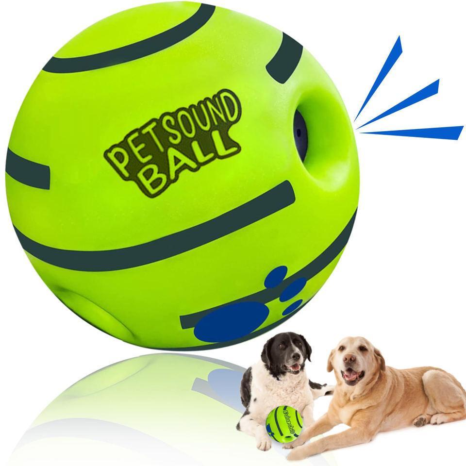 💚Pet Sound Toy Ball, Silicone Dog Treats Dispenser Ball