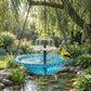 🔥🔥2026 Spring Sale 48% Off--🐦Solar Cascade Hanging Bird Bath Fountain
