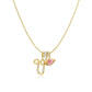 💖Last Day 50% OFF✨3-Layering Initial A-Z Letter Pendant Necklaces🎀