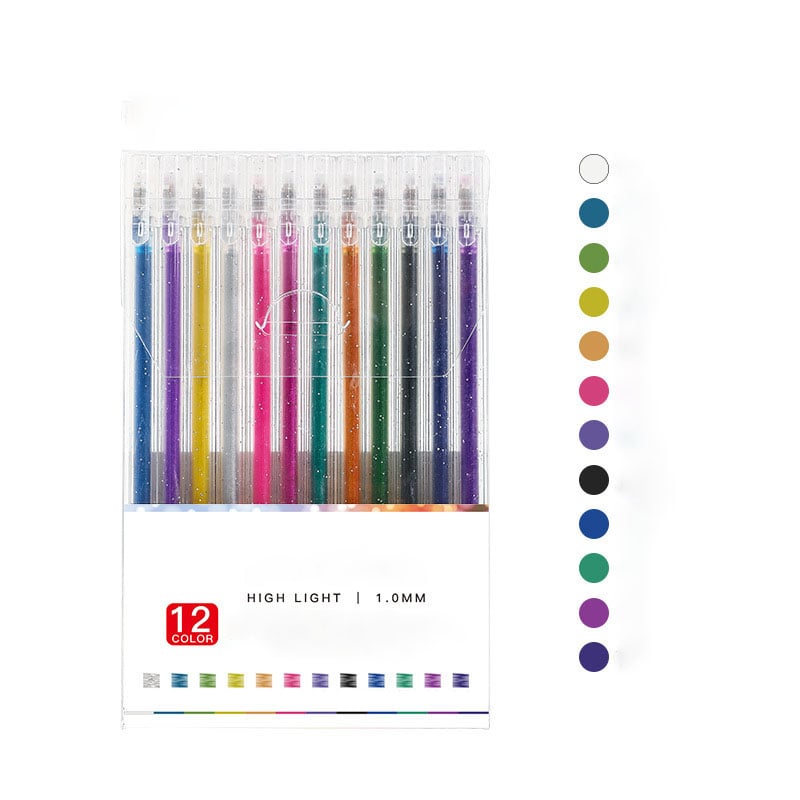 🎅Christmas Special Deals £6.99!!⚡50K+ SOLD!🎁Glitter Gel Pen Set
