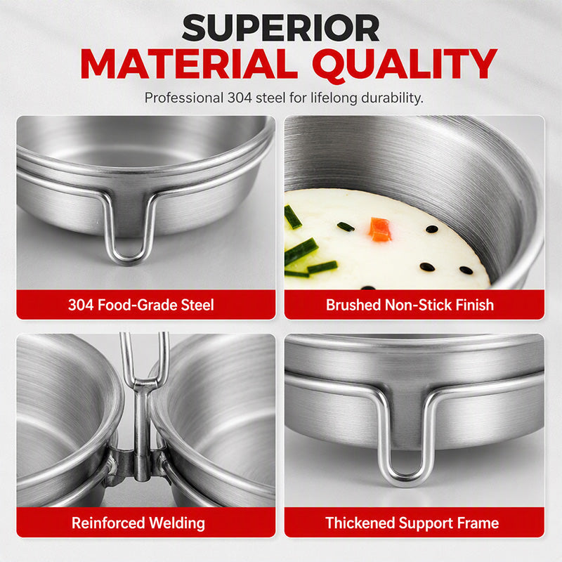 🎁🥚Hot Sale🔥304 Stainless Steel Egg Cooker
