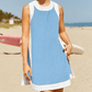 ⏰Hot Sale 55% OFF🔥Women's Casual Color Block Sleeveless Tops Matching Shorts with Pockets