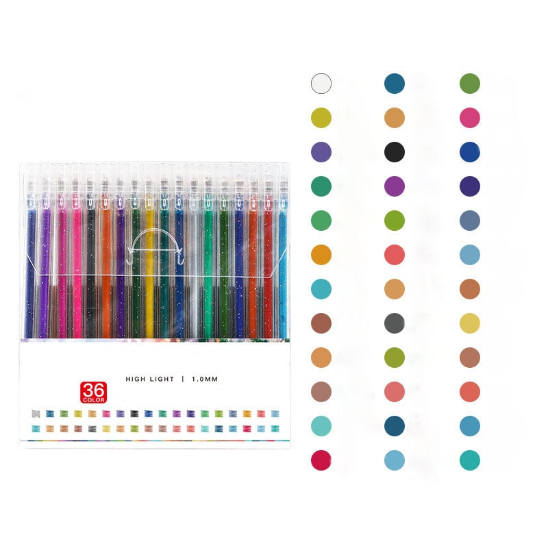 🎅Christmas Special Deals £6.99!!⚡50K+ SOLD!🎁Glitter Gel Pen Set