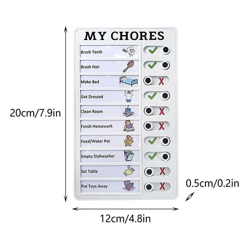 ?July big sale -49% Off?Magnetic Dry-erase Daily Routine Chart