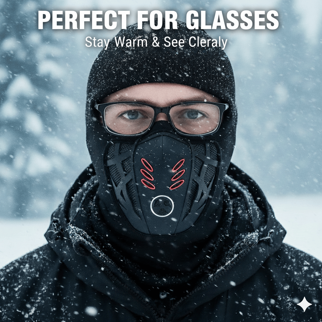 🔥LAST DAY SALE: ￡6.99!!🔥Winter Warm Anti-Haze Balaclava Full Face Mask