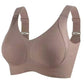🌷 50% OFF – LIMITED TIME! 💕Subtle Striped Seamless Bra with W-Support ✨ Wire-Free Lift & Unmatched Comfort
