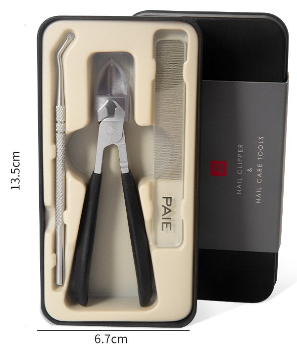 💅 50% OFF NOW! ✨ 25° Anti-Splash Nail Clipper Set – Slant Edge, Precise Cut & No Flying Nails ✂️