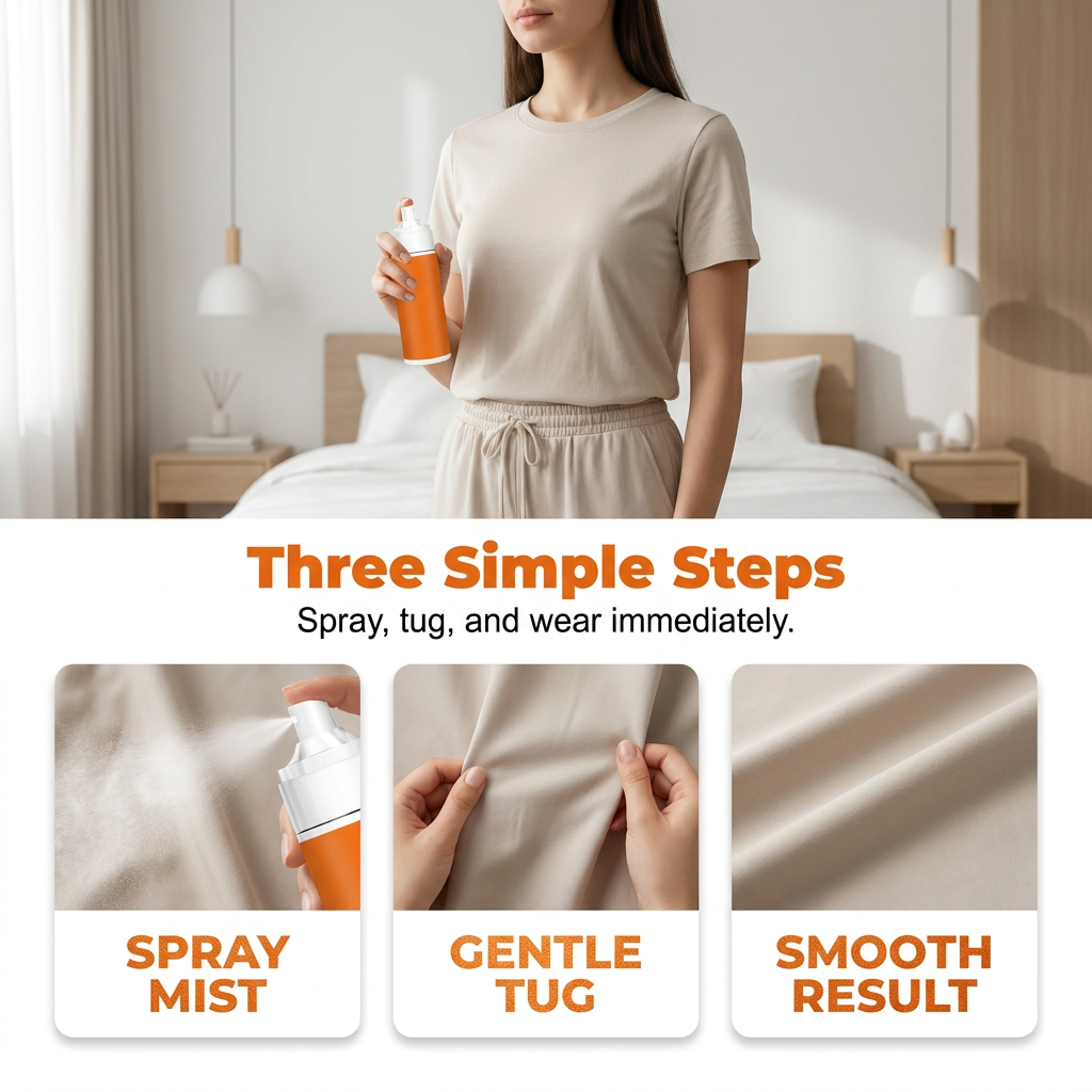 ⏳HOT SALE💲9.99!!🔥Instant Anti-Wrinkle Fabric Spray
