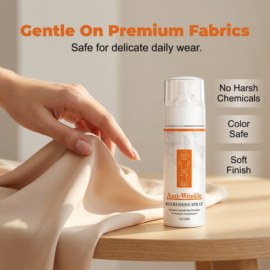 ⏳HOT SALE💲9.99!!🔥Instant Anti-Wrinkle Fabric Spray