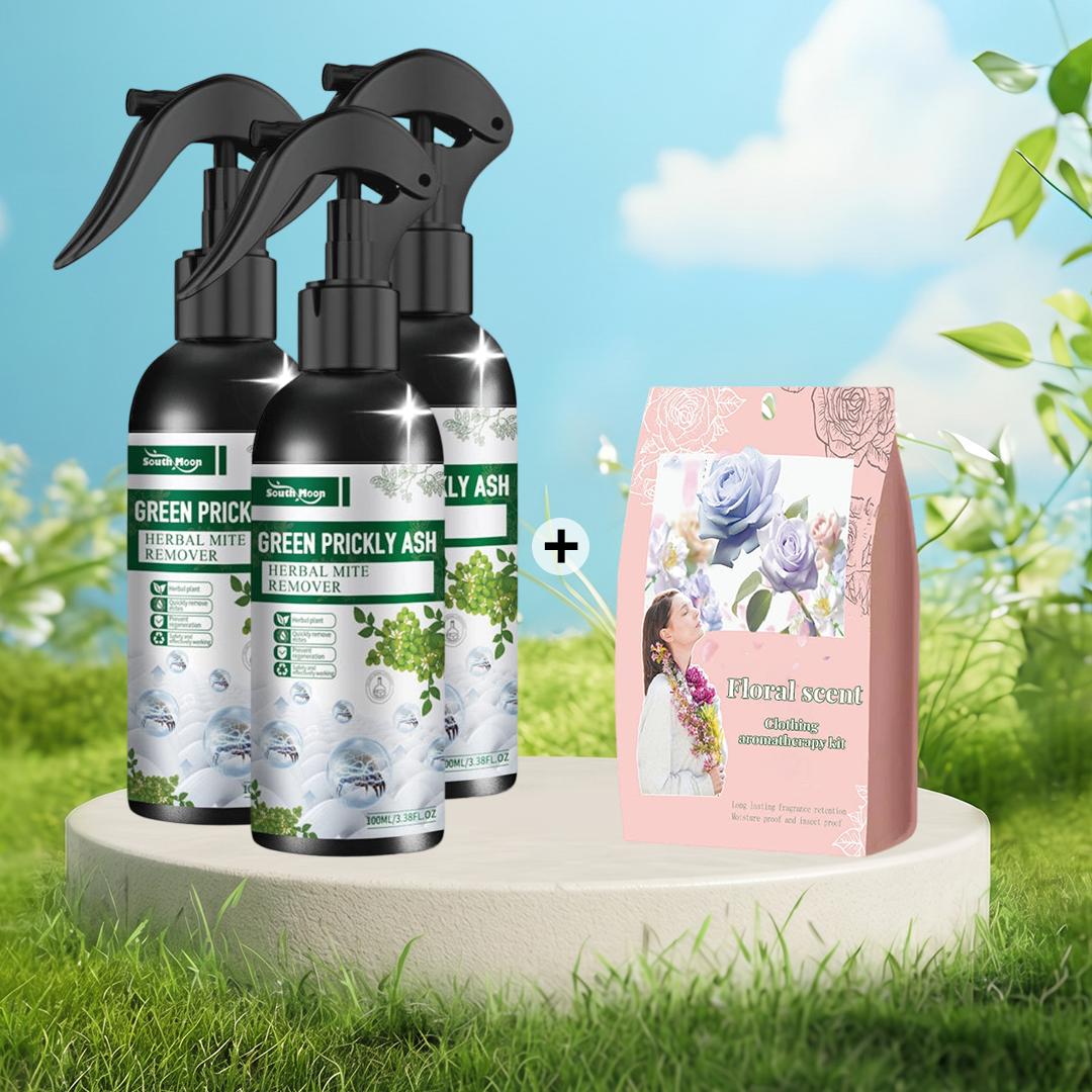 ✨Buy More Get More Free✨🔥Powerful Mite Remover Spray