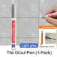 💥Buy 1 Get 1 Free Special Price:£ 9.99!!! 🖌️ Anti-Mould & Waterproof Joint Pen for Ceramic Tiles! 🧱