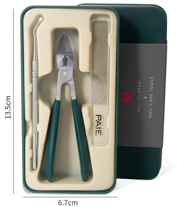 💅 50% OFF NOW! ✨ 25° Anti-Splash Nail Clipper Set – Slant Edge, Precise Cut & No Flying Nails ✂️