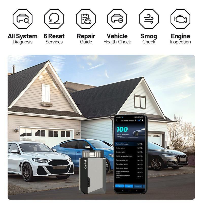 TOPDON CarPal OBD2 Scanner, Bluetooth-compatible Car Diagnostic Scanner, Vehicle Diagnostic Scanner, Automotive Diagnostic Tool #TOP PICKS