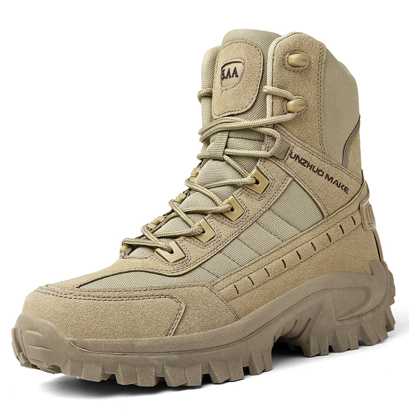 Free shipping🎁Men's Waterproof Outdoor Anti-Puncture Work Combat Boots (Durability Upgrade)