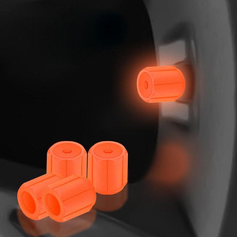 💥Glow-in-the-dark valve caps (tire valve caps) 🚗💫