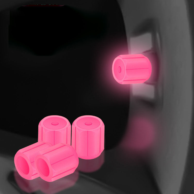 💥Glow-in-the-dark valve caps (tire valve caps) 🚗💫