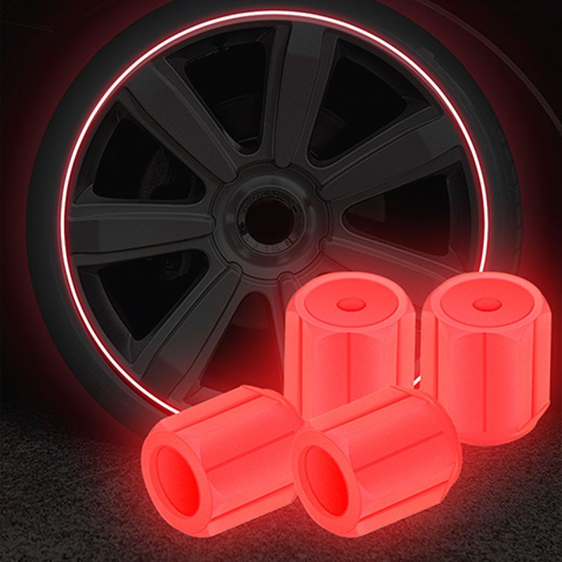 💥Glow-in-the-dark valve caps (tire valve caps) 🚗💫