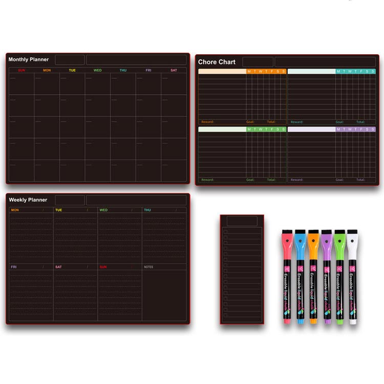 🗓️🧲50% OFF! 🔥Magnetic Erasable Calendar Set