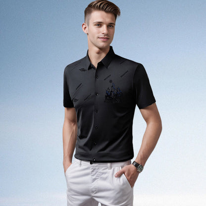 🔥Hot Sale 60% Off🔥Men's Business Short Sleeves Button Down Shirt