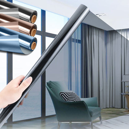 🌟HOT SALE: ONLY ￡8.99!!🏠✨One-way Privacy Thermal Insulation Film for Glass