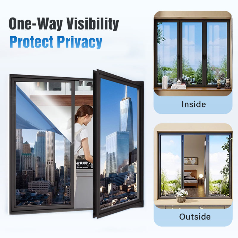 🌟HOT SALE: ONLY ￡8.99!!🏠✨One-way Privacy Thermal Insulation Film for Glass