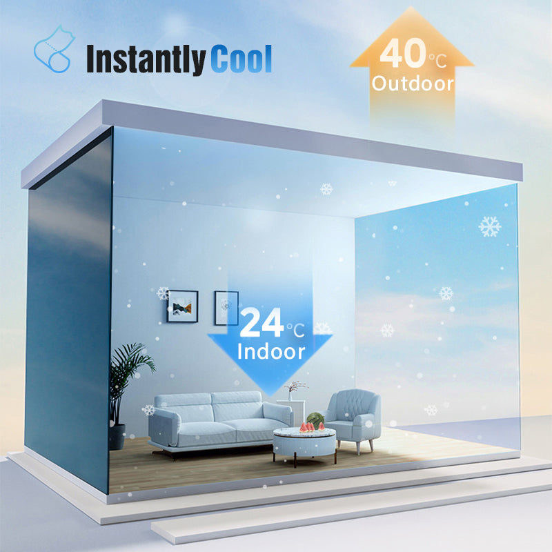 🌟HOT SALE: ONLY ￡8.99!!🏠✨One-way Privacy Thermal Insulation Film for Glass