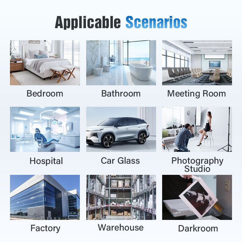 🌟HOT SALE: ONLY ￡8.99!!🏠✨One-way Privacy Thermal Insulation Film for Glass