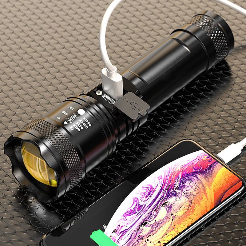 ⏳Limited-time 50% off⏰Super Strong Light Zoomable FlashlightSuper Strong Light Zoomable Flashlight