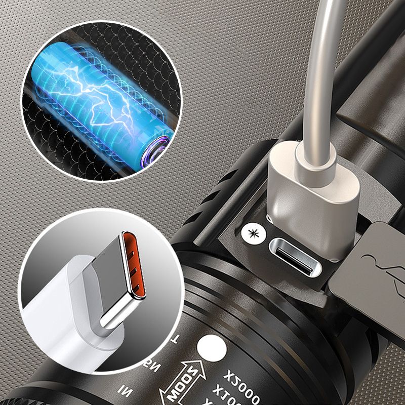 ⏳Limited-time 50% off⏰Super Strong Light Zoomable FlashlightSuper Strong Light Zoomable Flashlight